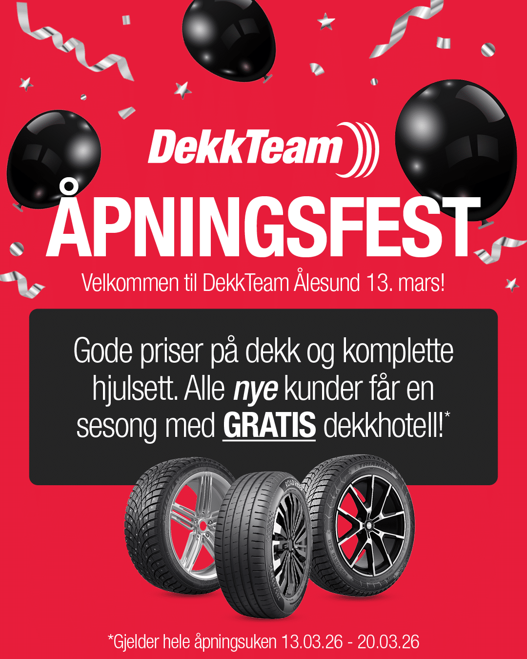Åpningsfest i Ålesund