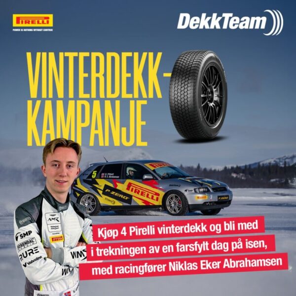 Pirelli vinterdekk kampanje